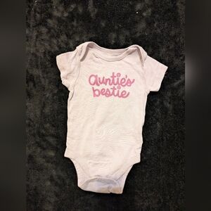 8 for $12 / Old Navy 'Auntie's Bestie' Baby Bodysuit
